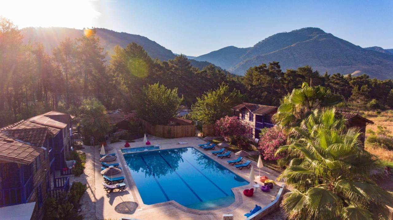 Olympos Forest House Hotel Yazir  ภายนอก รูปภาพ
